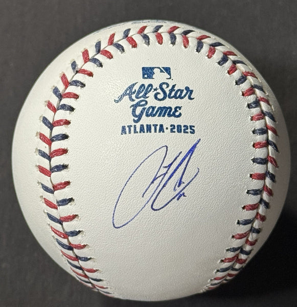 Francisco Lindor Signed 2025 All Star Game Baseball NY Mets Auto Fanatics COA