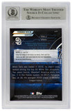 Fernando Tatis Jr. Signed Padres 2018 Bowman Chrome Card #-FT -(Beckett Auto 10)