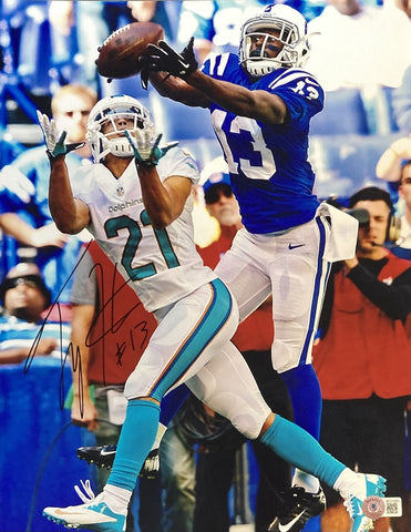 TY Hilton Signed 11x14 Indianapolis Colts Photo BAS