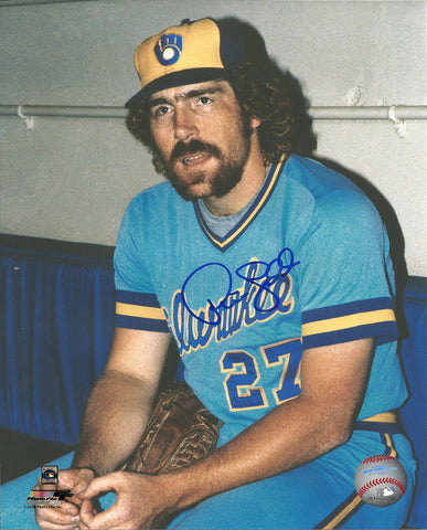 Brewers 1982 AL Championship Pitcher PETE LADD Signed 8x10 Photo #6 AUTO