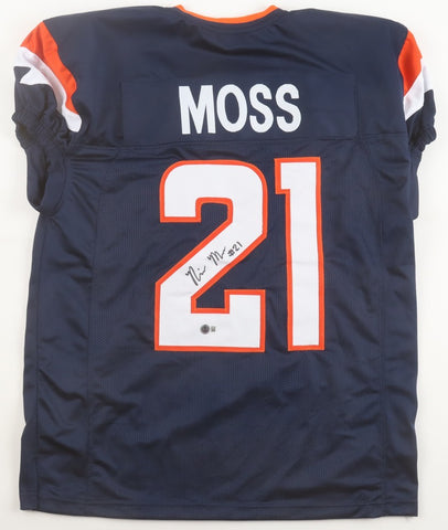 Riley Moss Signed Denver Broncos Pro Cut Jersey (Beckett) 2023 3rd Round Pk D.B.