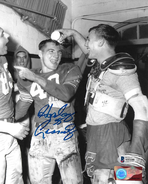 Howard Hopalong Cassady Autographed Ohio State Buckeyes 8x10 Photo Beckett #3