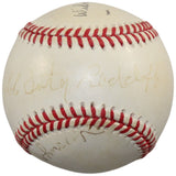 Double Duty Radclif Wilmer Fields +Johnson Signed Negro League NL Ball JSA 55948