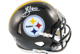 Jack Sawyer Autographed Pittsburgh Steelers Mini Helmet Beckett Witness 51654