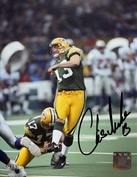 CHRIS JACKE - Green Bay Packers - Signed 8x10 Photo #1 AUTO