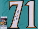 Tony Boselli Signed/Autographed Jaguars Custom Football Jersey JSA 162038