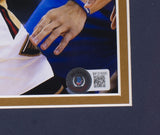 Anthony Davis Signed Framed 11x14 New Orleans Pelicans Basketball Photo BAS