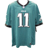 AJ Brown Autographed Philadelphia Eagles Nike Green XL Jersey Beckett 48823