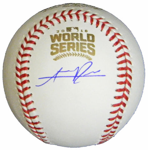 Cubs ADDISON RUSSELL Signed Official 2016 World Series Baseball - SCHWARTZ