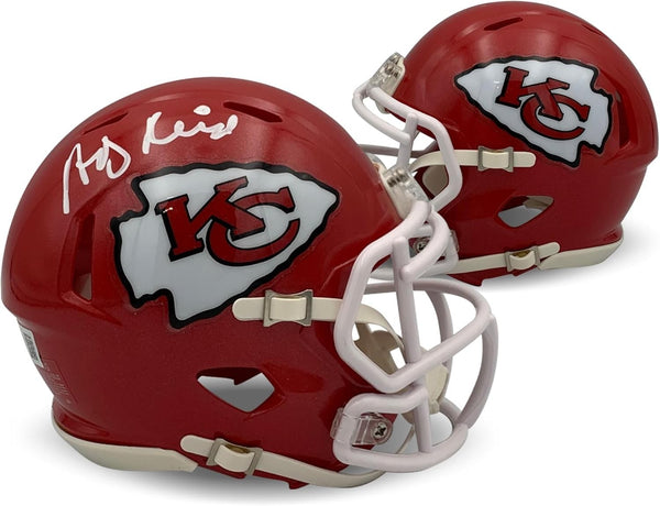 Andy Reid Autographed Kansas City Chiefs Signed Football Mini Helmet Beckett