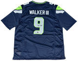 KENNETH WALKER III SIGNED SEATTLE SEAHAWKS SUPER BOWL LX #9 NIKE JERSEY BECKETT