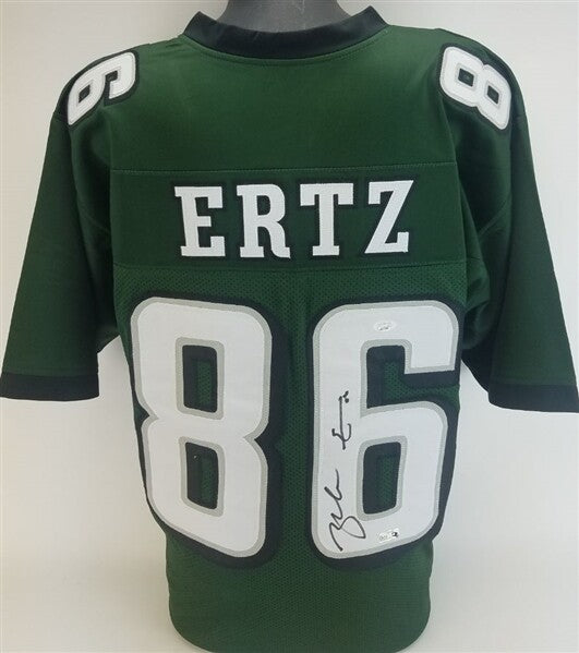 Zach Ertz Signed Philadelphia Eagles Jersey (JSA COA) Super Bowl LII Champ T.E.
