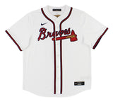 Chipper Jones Signed Atlanta Braves Mitchell & Ness Authentic White Jersey