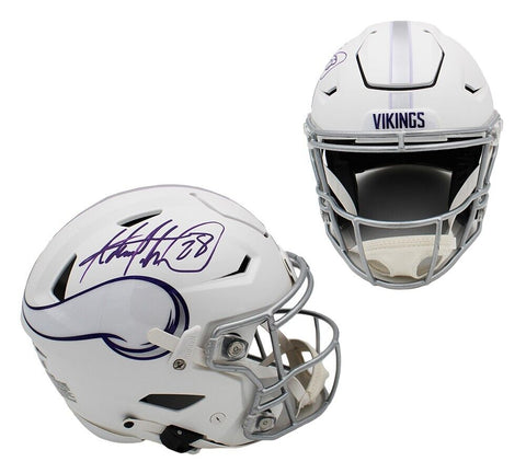 Adrian Peterson Signed Minnesota Vikings Speed Flex ALT White Authentic NFL Helm
