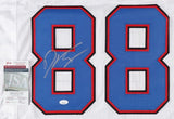 Dawson Knox Signed Bills Jersey (JSA COA) Buffalo 2019 #3 Pick/ 2022 Pro Bowl TE