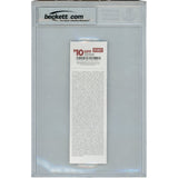 Von Miller Autographed Ticket Stub 09/18/01 Slab 1st NFL Sack Beckett 48694