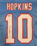 DEANDRE HOPKINS SIGNED AUTOGRAPHED PRO STYLE XL CUSTOM JERSEY BECKETT QR