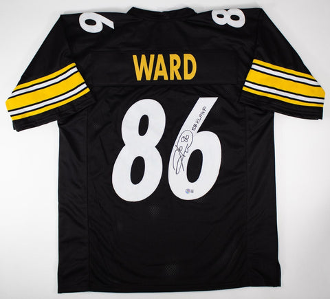 Hines Ward Signed Pittsburgh Steelers Jersey Inscribed "SB XL MVP" (Beckett) W.R