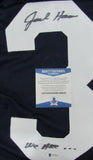 Jack Ham HOF Signed/Inscr Penn State Custom Football Jersey Beckett 165347