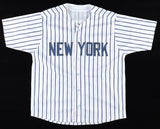 Sparky Lyle Signed Yankees Pinstriped Jersey (Beckett) AL Cy Young Award (1977)