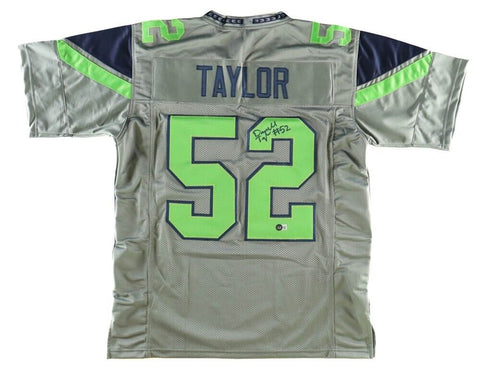 Darrell Taylor Signed Seattle Seahawks Jersey (Beckett) 2020 2nd Rnd Pk Tennesse