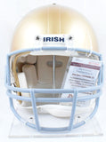 Joe Montana Autographed Notre Dame F/S Authentic Helmet - JSA W *Black