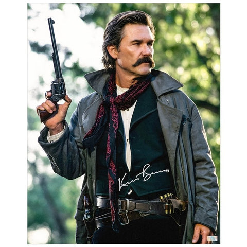 Kurt Russell Autographed Tombstone Wyatt Earp 16x20 Photo