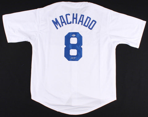 Manny Machado Signed Los Angeles Dodgers Jersey / 3xAll-Star 3B (Beckett COA)