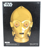 Anthony Daniels Autographed C-3PO Star Wars F/S Helmet Galactic Series-Beckett W