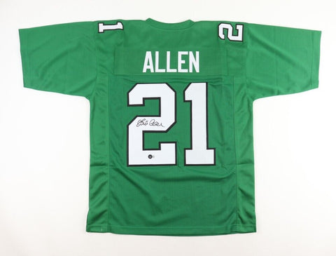Eric Allen Signed Philadelphia Eagles Jersey (Beckett) 6xPro Bowl Defensive Back