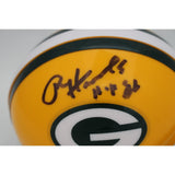 Paul Hornung Signed Green Bay Packers VSR4 Mini Helmet HOF PSA 46036