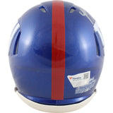 Malik Nabers Autographed/Signed New York Giants Speed Mini Helmet FAN 49143