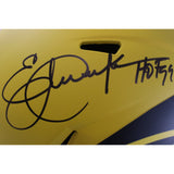 Eric Dickerson Autographed Los Angeles Rams F/S Rave Helmet HOF Beckett 49568