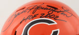 Dan Hampton Signed Bears Full-Size Speed Helmet (JSA COA) Arkansas Razorback D.T