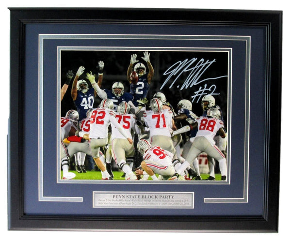 Marcus Allen Signed/Autographed 11x14 Photo Penn State Framed JSA 208864