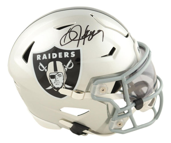 Bo Jackson Signed Oakland Raiders MIDI SpeedFlex Helmet BAS