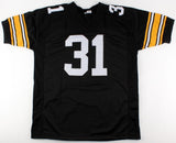 Donnie Shell Signed Pittsburgh Steelers Jersey (TSE COA) 4xSuper Bowl Champion