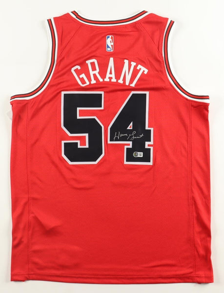 Horace Grant Signed Chicago Bulls Nike Jersey (JSA COA) 4xNBA Champion / P.F.