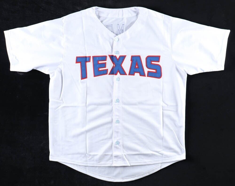 Rafael Palmeiro Signed Texas Ranger Jersey Inscribed 569 HRS/3020 Hits ...