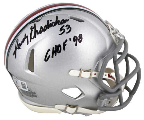 Ohio State Randy Gradishar "CHOF '98" Signed Speed Mini Helmet BAS Witnessed
