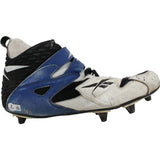 Reggie Rivers Signed Game Used Reebok Sz 13 Cleat Left Foot Beckett 44723