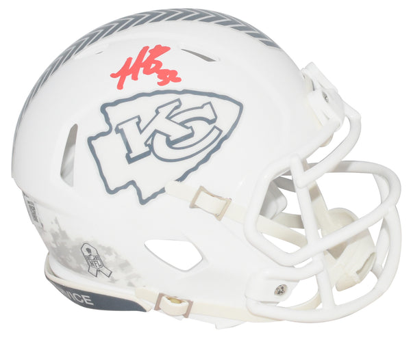 NICK BOLTON SIGNED KANSAS CITY CHIEFS SALUTE TO SERVICE III MINI HELMET BECKETT