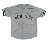 Didi Gregorius Signed New York Yankees Custom Gray MLB Jersey