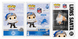 Dick LeBeau Signed Lions SANTA Funko Pop Doll #271 w/HOF 2010 - (SCHWARTZ COA)