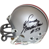 Randy Gradishar Signed Ohio State Buckeyes VSR4 Replica Mini Helmet BAS 44150