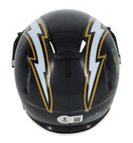 Antonio Gates Autographed Chargers Throwback Mini Helmet Beckett
