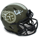 Vince Young Autographed Tennessee Titans 2022 STS Speed Mini Helmet GTSM