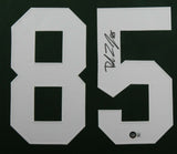 ROBERT TONYAN (Packers green SKYLINE) Signed Autographed Framed Jersey Beckett