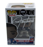 Lawrence Taylor HOF Signed/Auto Funko Pop #79 NY Giants Beckett Witness 200090