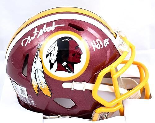 Art Monk Washington Redskins Fanatics Authentic Autographed Riddell Helmet with Multiple Inscriptions